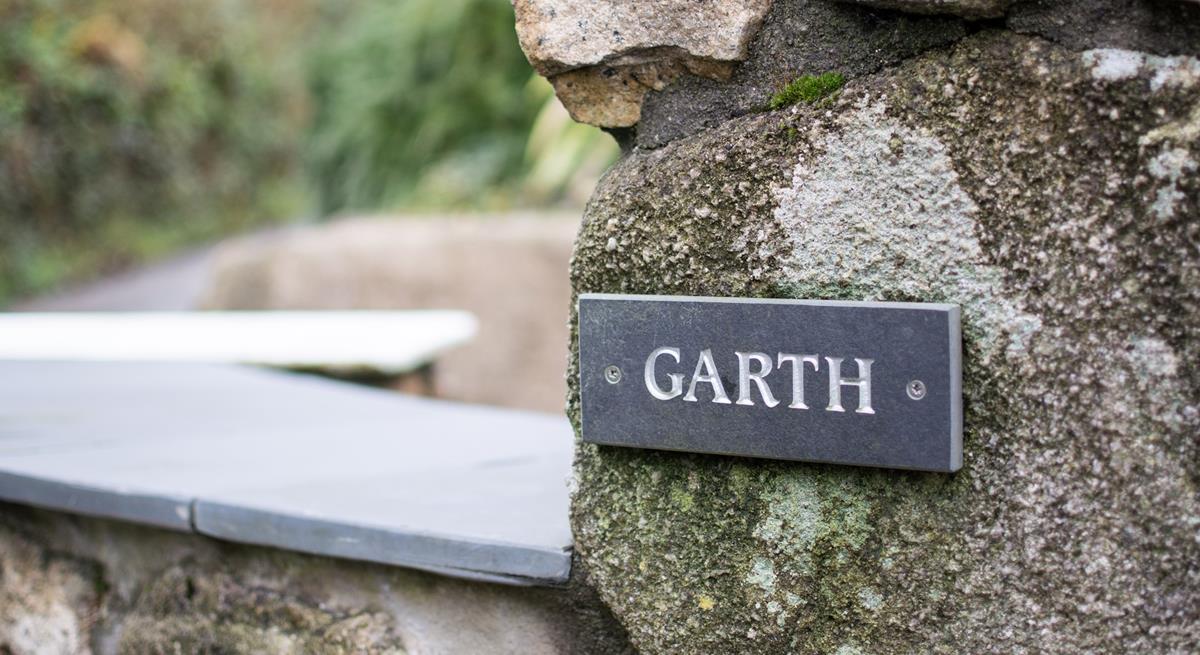 Arrive at Garth Cottage and let your holiday begin.
