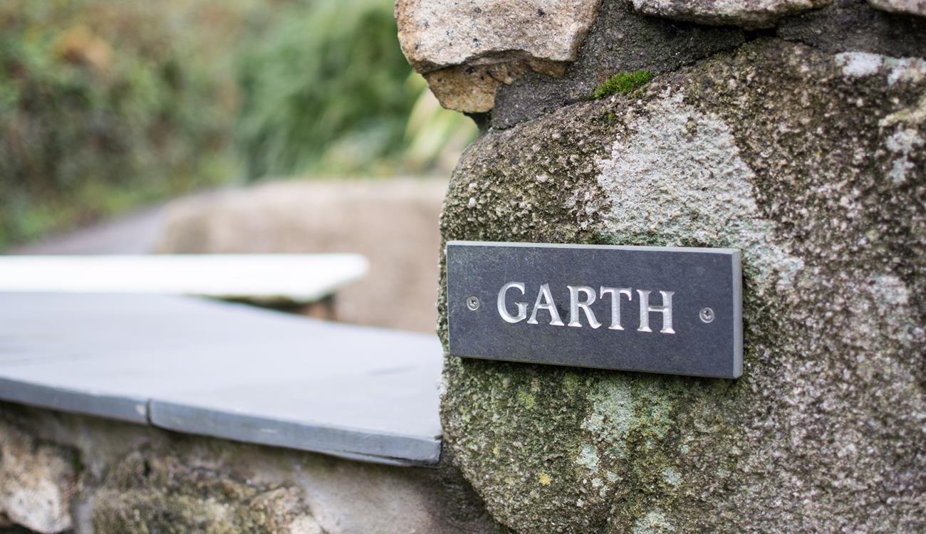 Arrive at Garth Cottage and let your holiday begin.