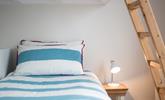 Children will love this cosy bed with ladder leading up to the top bunk.  - Thumbnail Image
