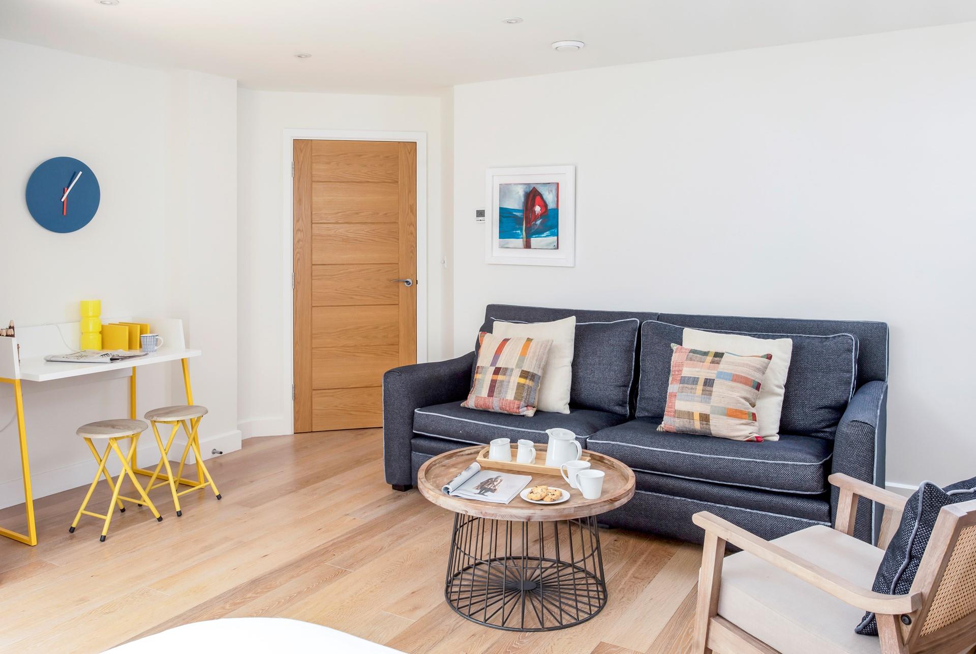 After a coastal ramble, head back for afternoon tea and treats.