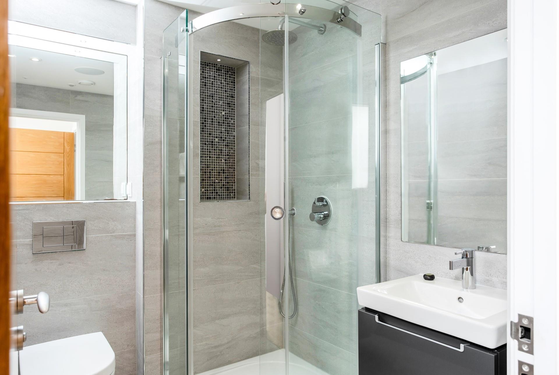 Hop in the en-suite shower after a day on the sand.