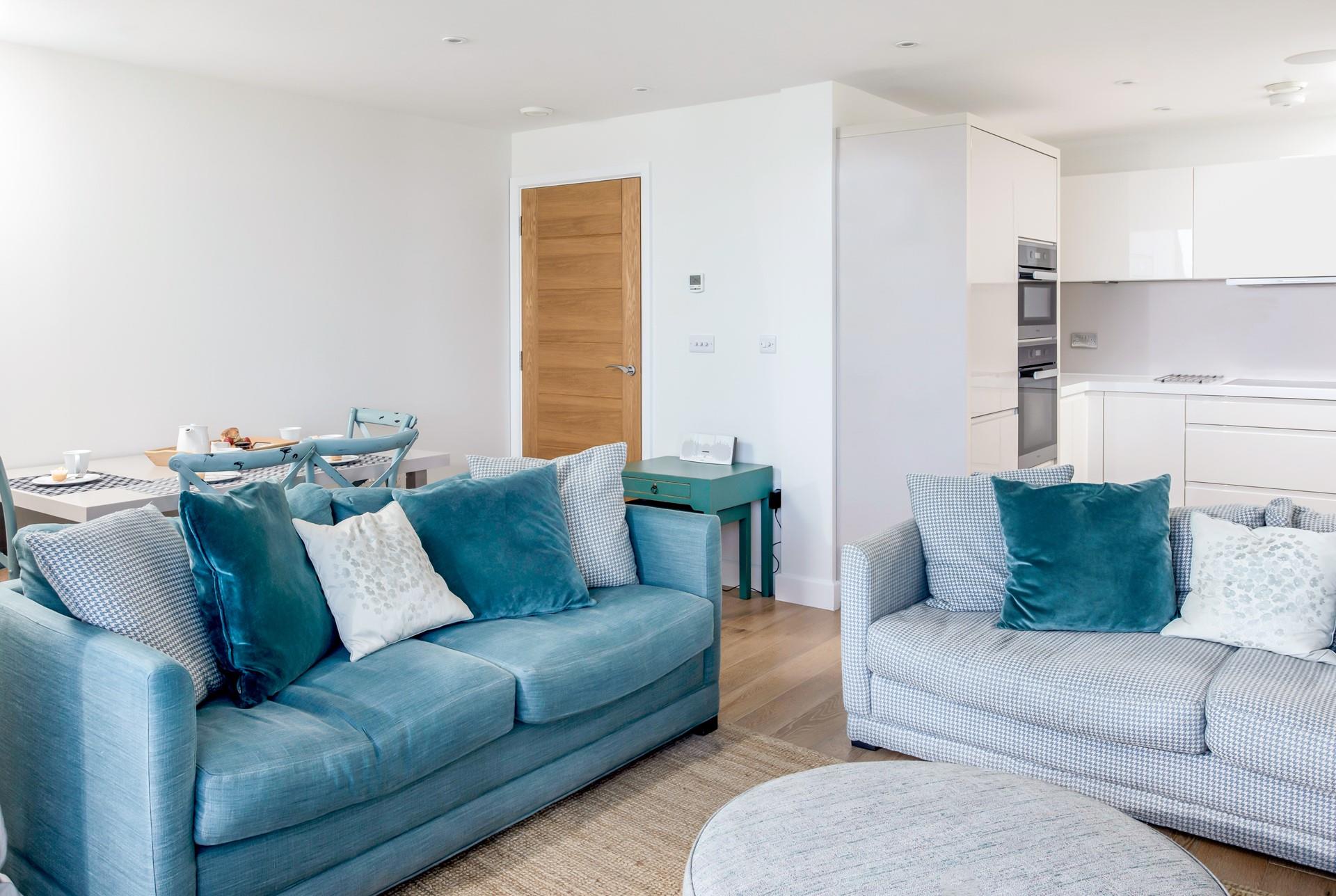 Curl up together for family movie night.