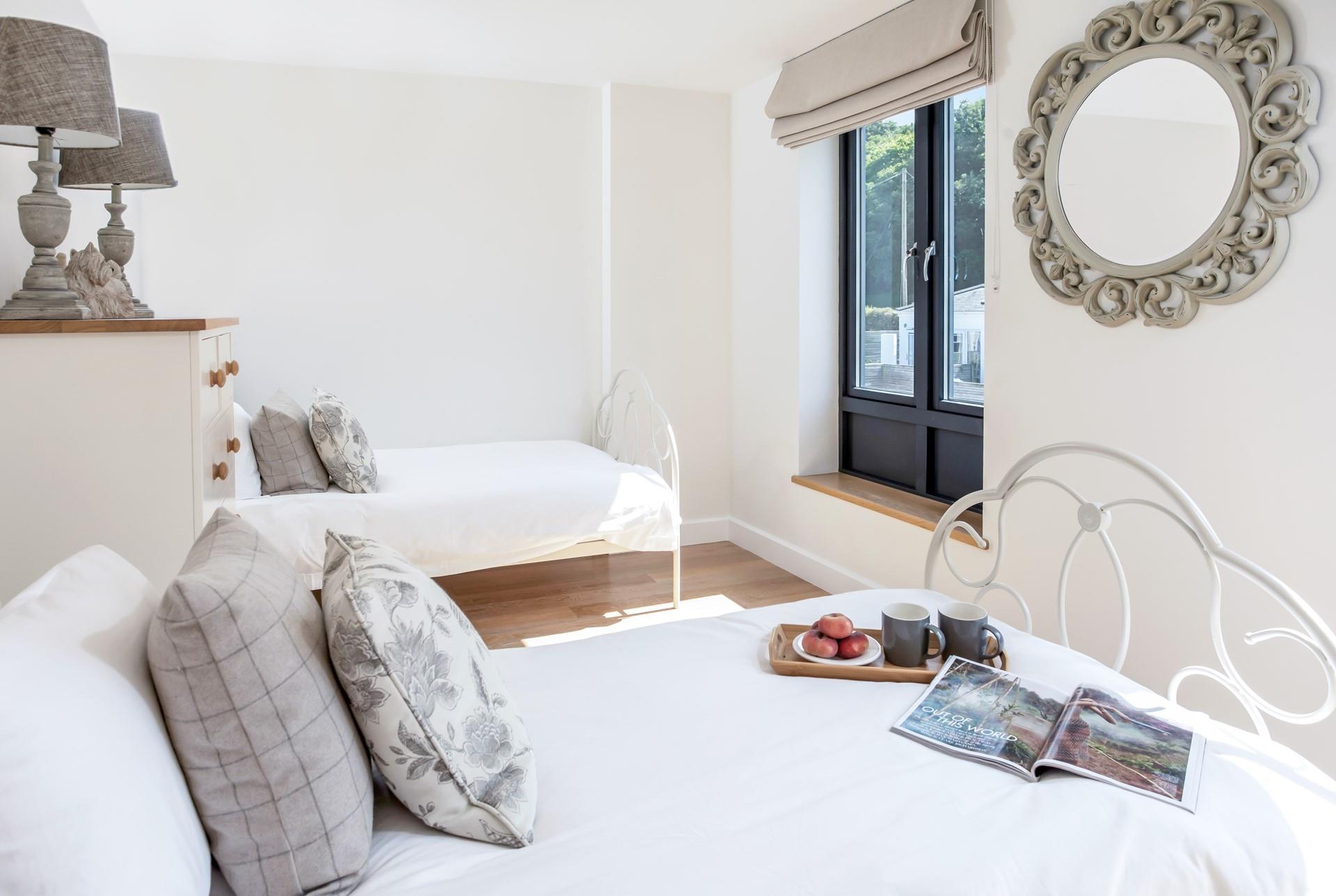 After a long walk on the South West Coast Path, sleep well in a sumptuous bed.