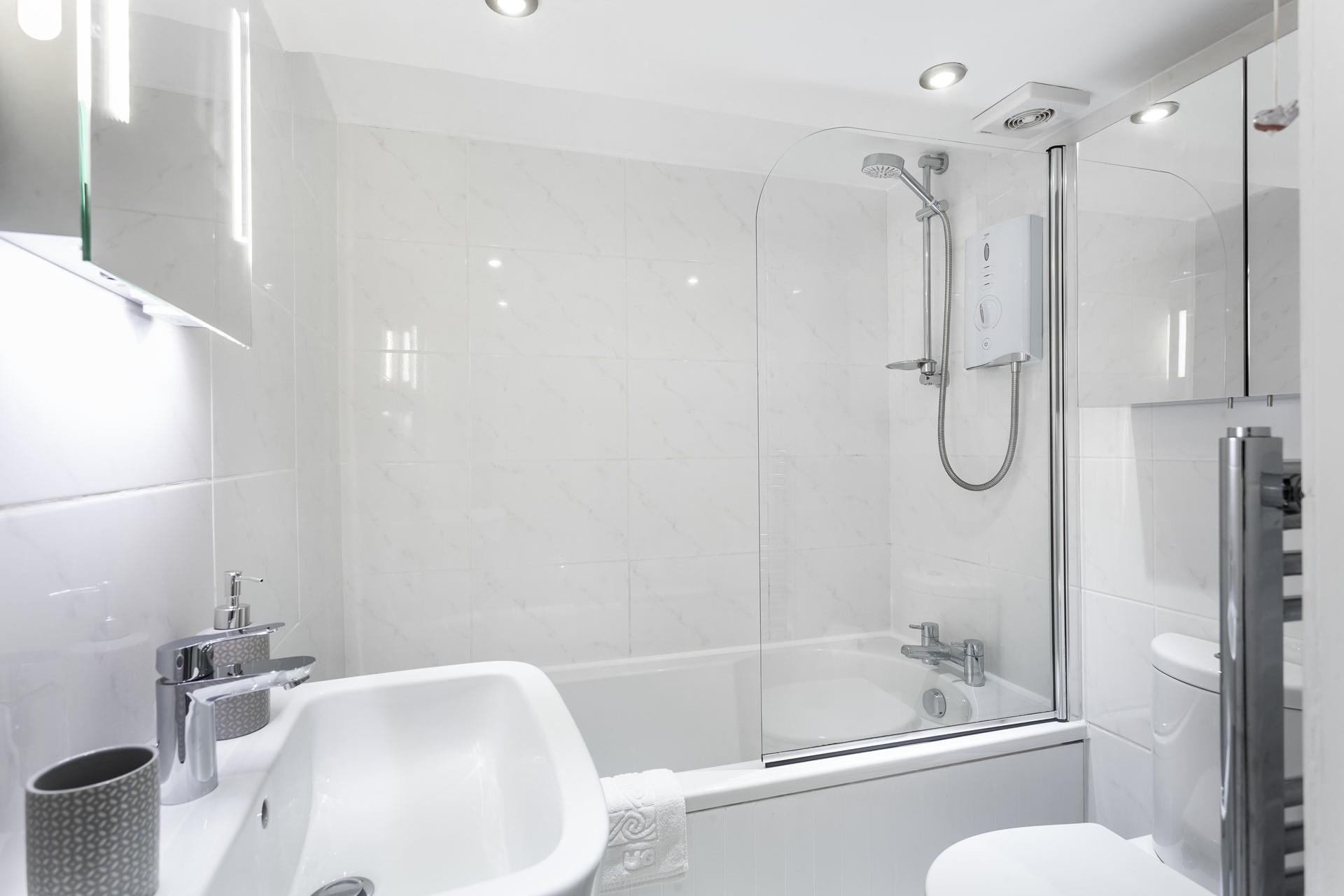 Relax and unwind from the stresses of daily life with a hot soak in the bath.