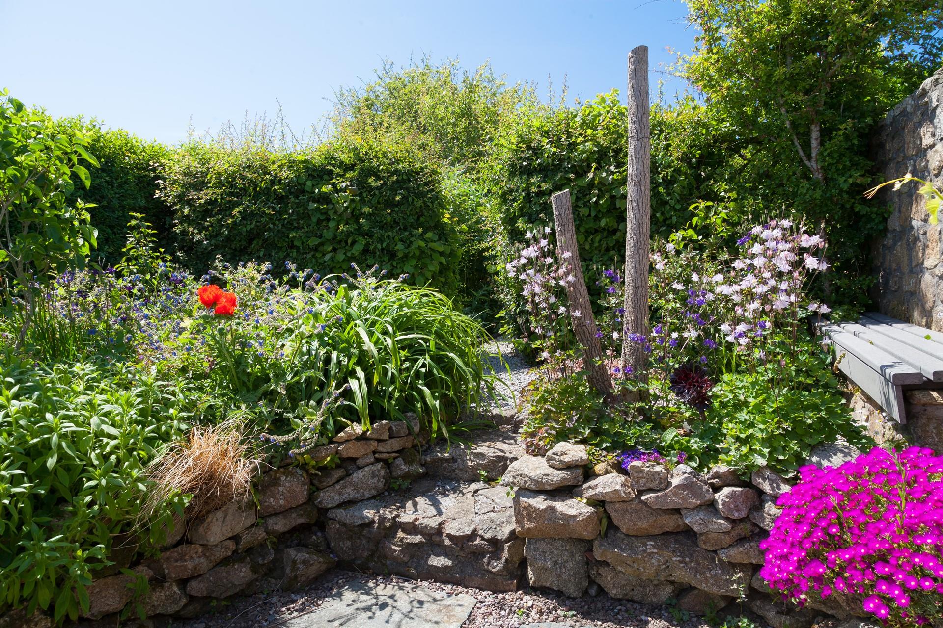 Penrose Cottage has a stunning outdoor area for you to enjoy in the Cornish sun.