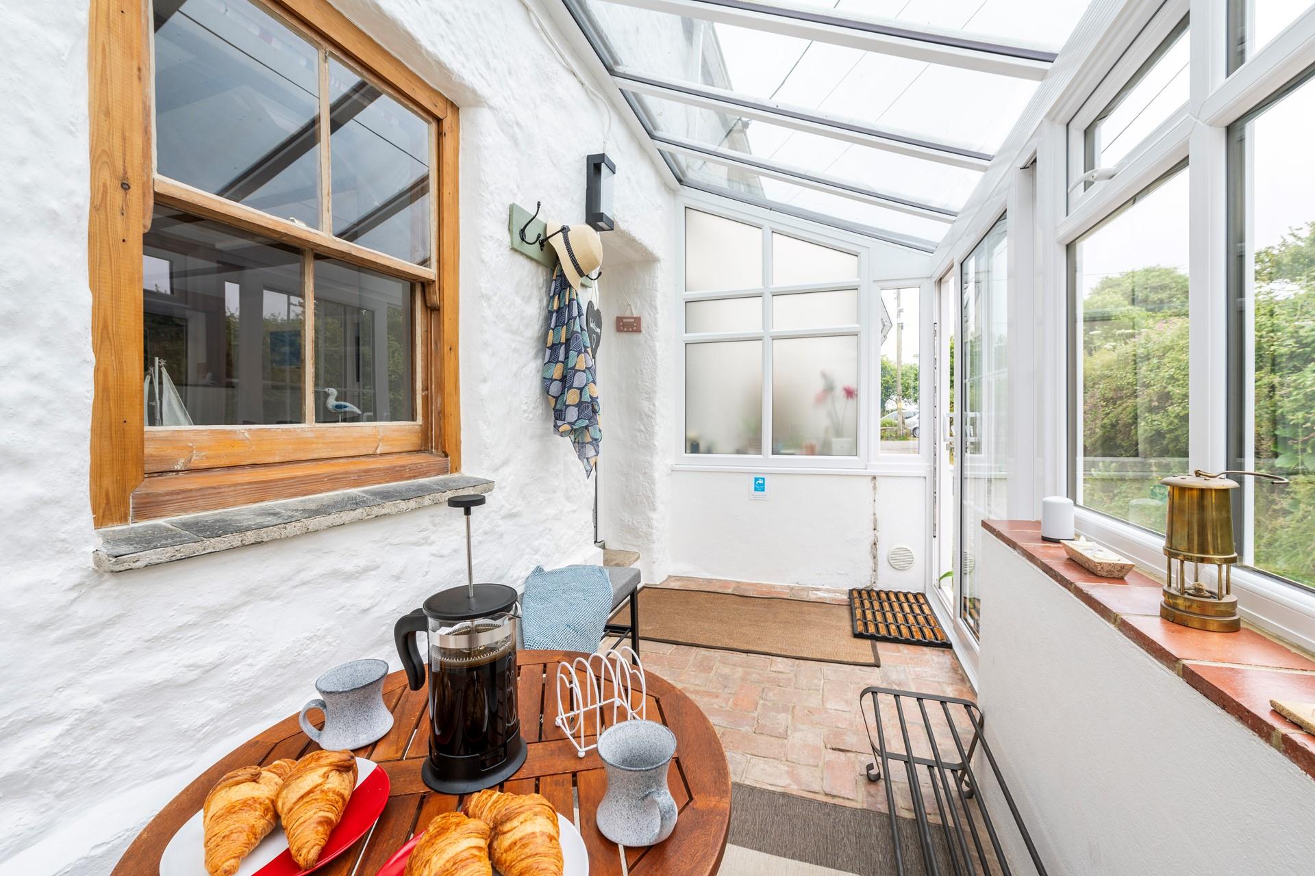 Start the day with fresh pastries in the morning and a hot cup of coffee.