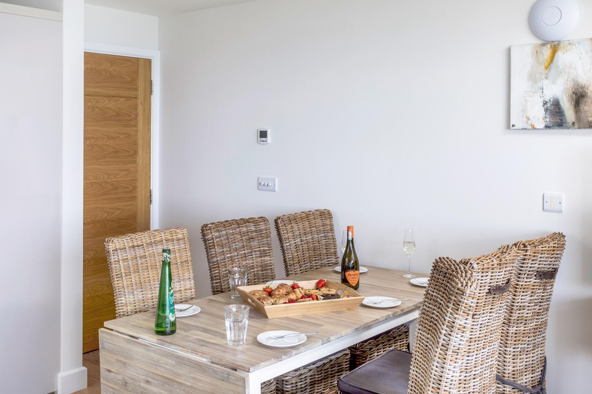 Treat yourself to an afternoon tea after a morning swim in the sea.