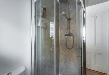 Start your day with a refreshing shower.