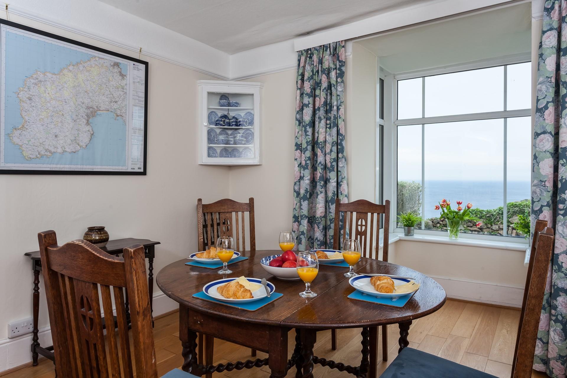 Enjoy stunning views whilst eating a delicious breakfast to set you up for the day.