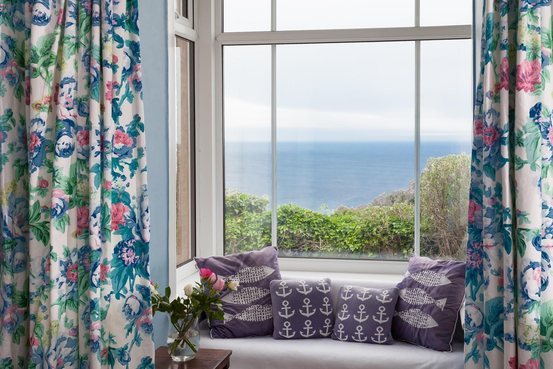 Sit in the window seat and see what wildlife you can spot- you can often spot a pod of dolphins.