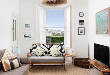 Get cosy and switch off whilst you watch the sun set over St Ives. 