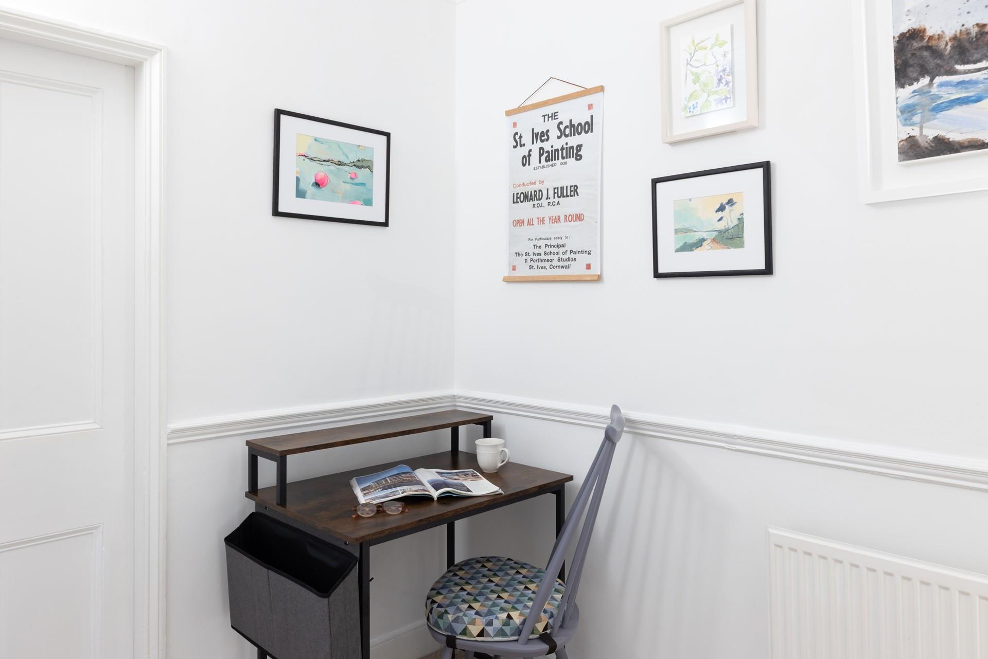 You'll find Cornish artwork dotted throughout the property.