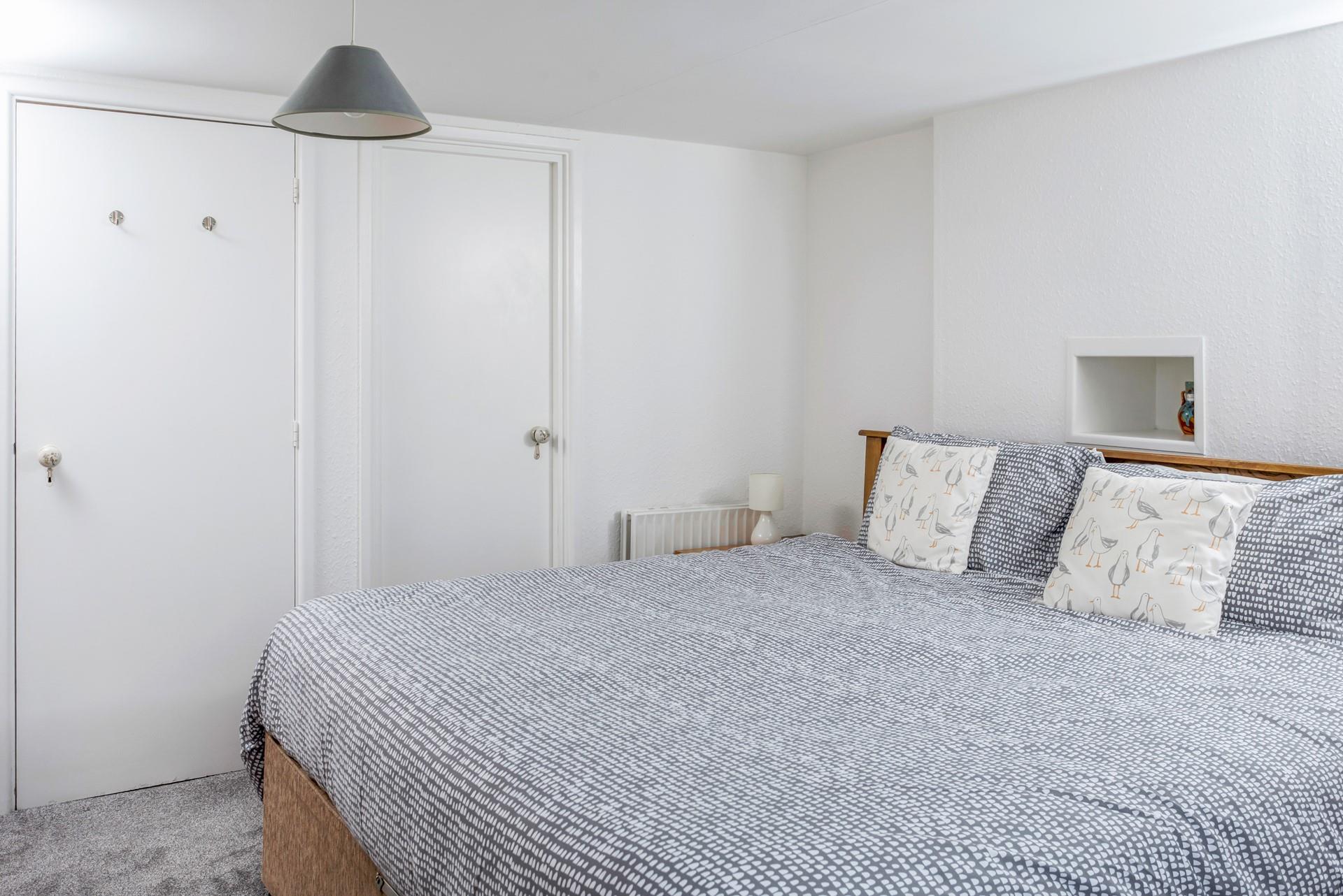 Start the day with a cuppa enjoying the boats bobbing on the water.