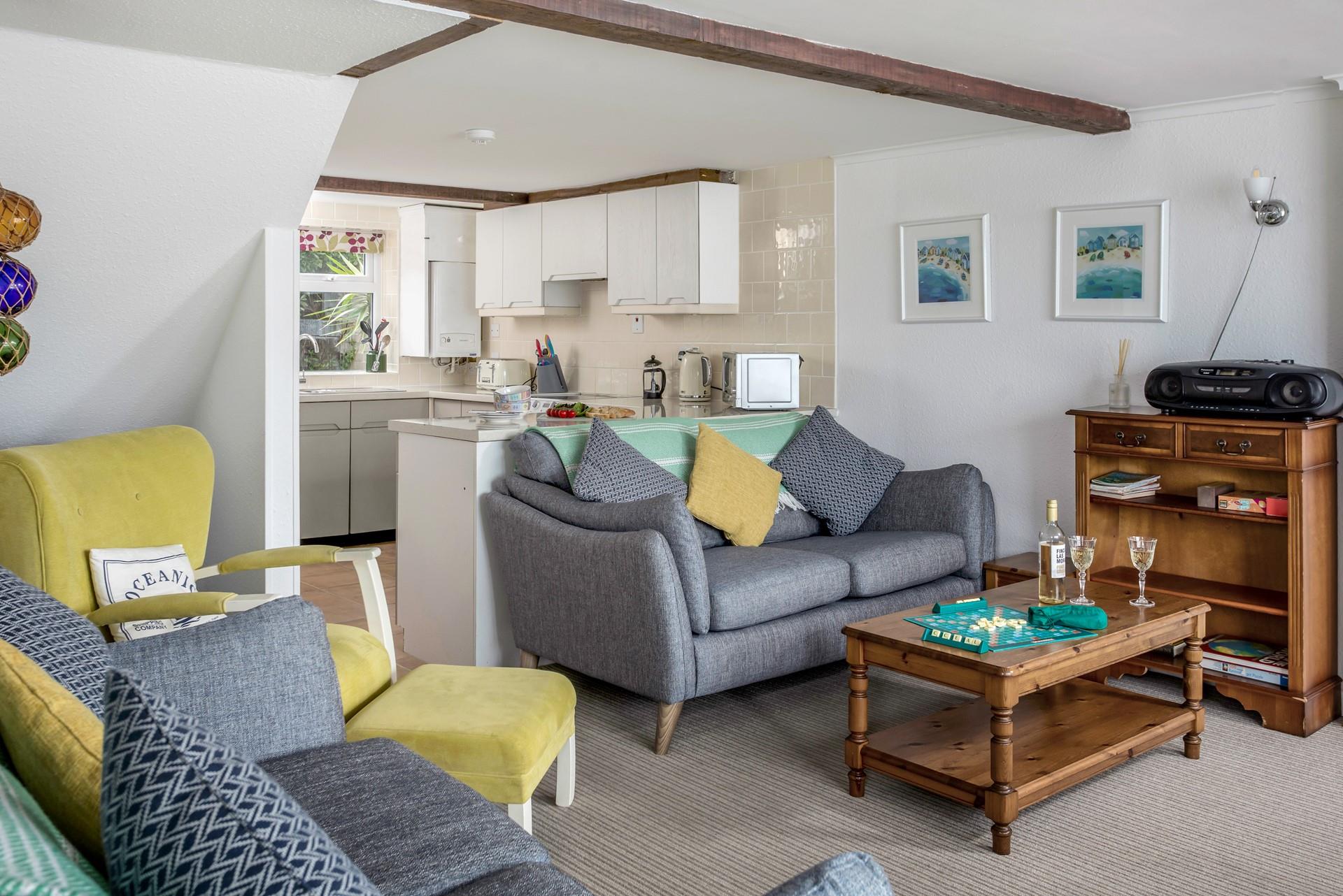 Gather the family around for a games night in the sitting room.