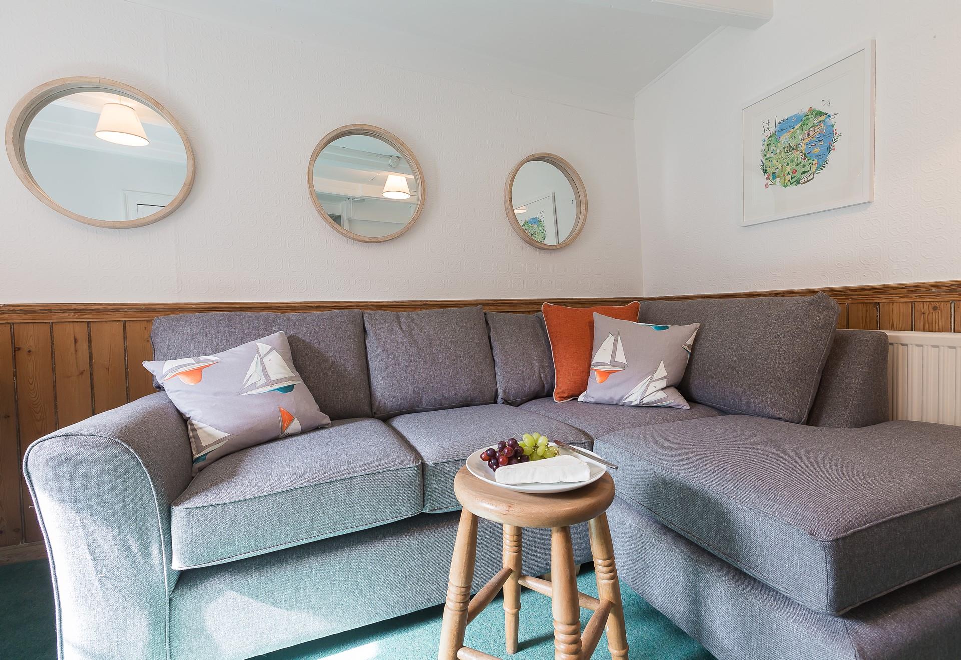 Cosy evenings can be enjoyed in the sitting room!