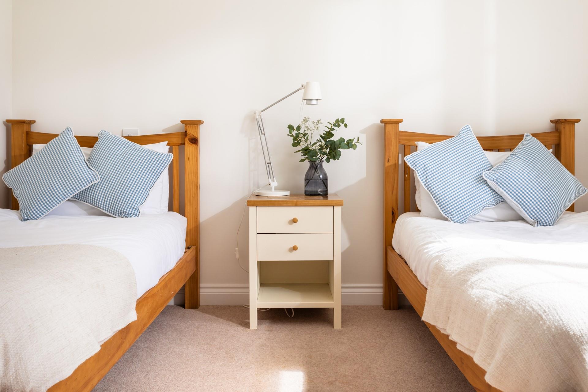 The twin room is ideal for two children sharing. 