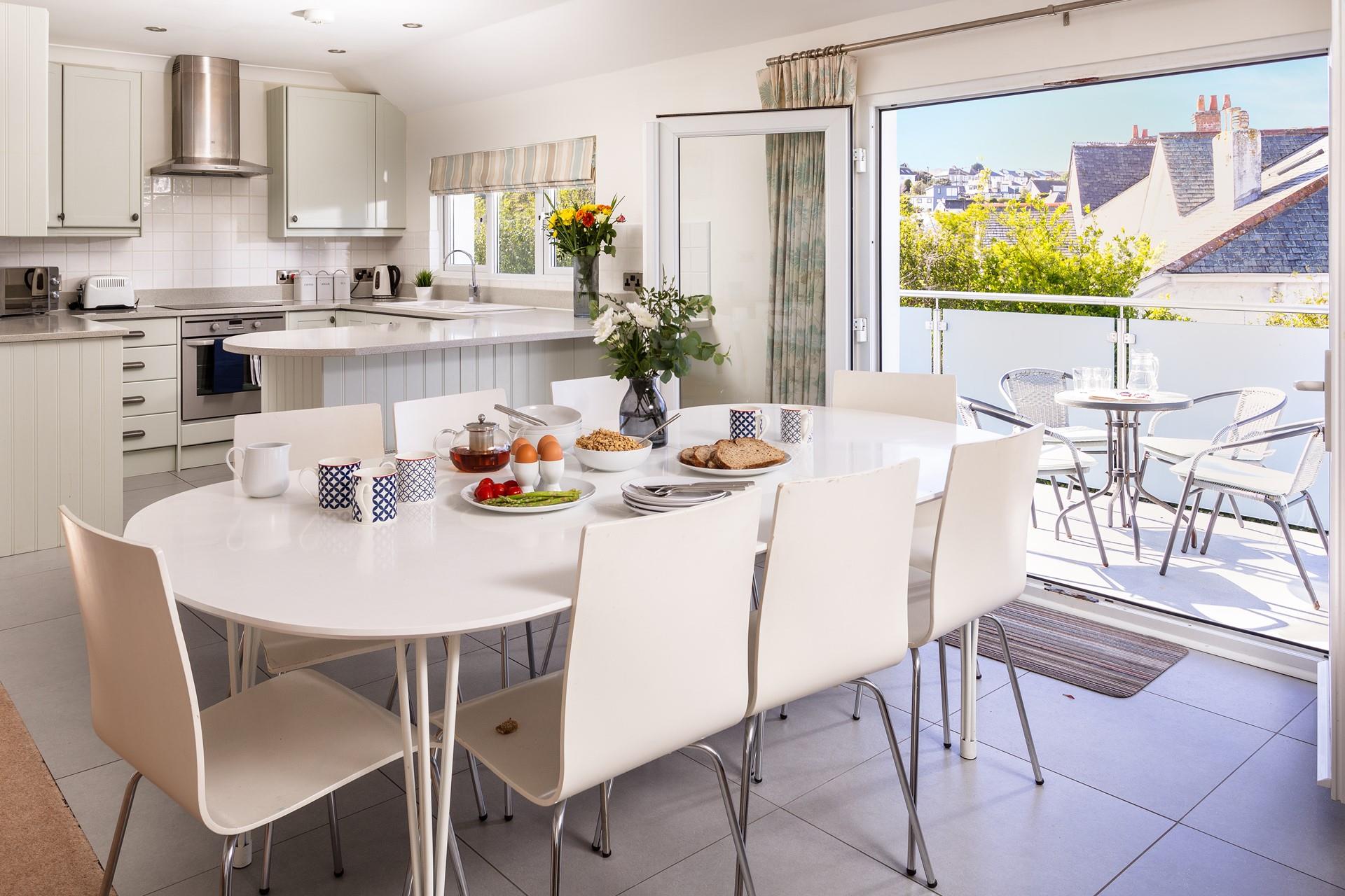 Throw open the patio doors and let the outside in...