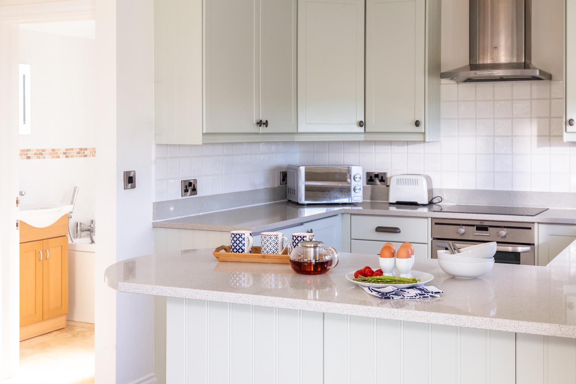 Pop the kettle on, make a pot of tea and enjoy a leisurely breakfast. 