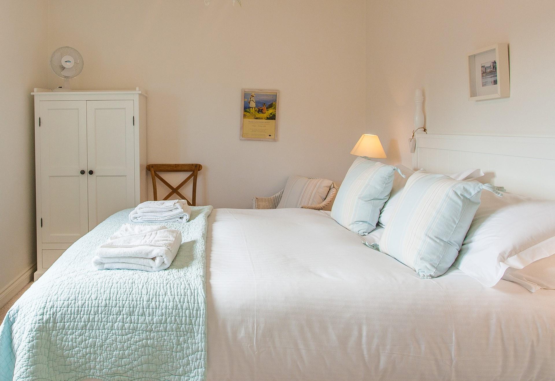 Wake up to views of the estuary each morning.