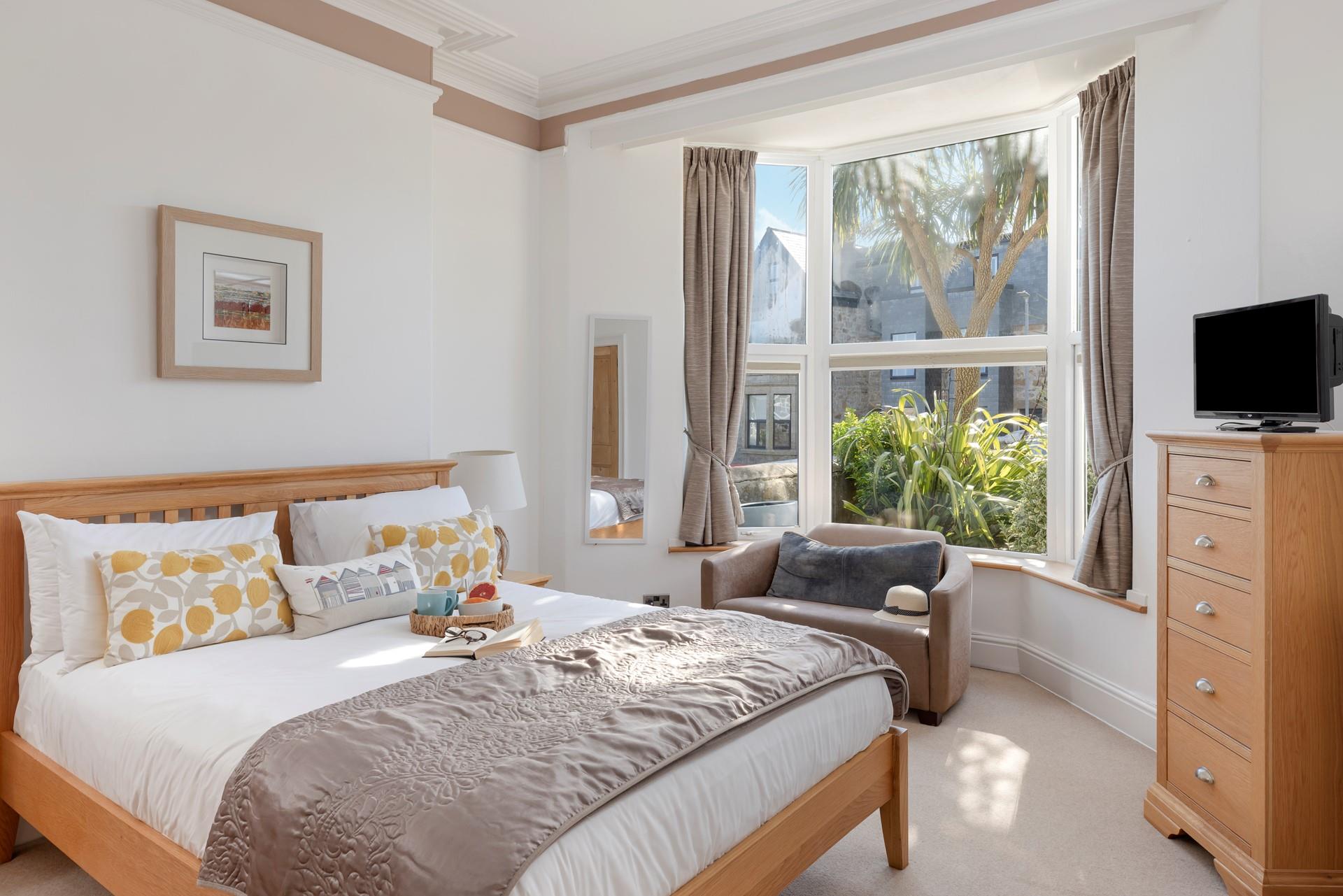 Sink into a dreamy night's sleep after a day of walking the coast path.