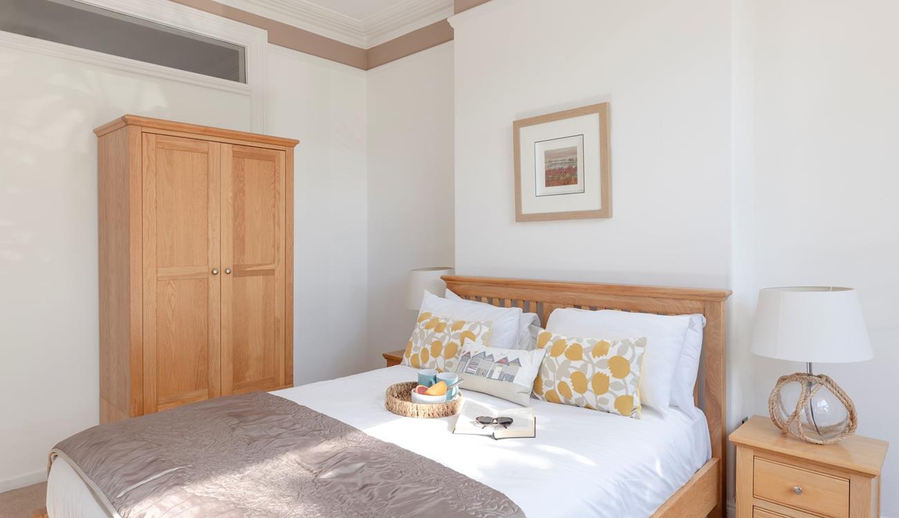 Open the curtains each morning and enjoy the views.