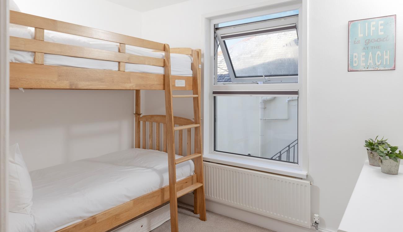 The little ones will be exhausted after spending their days playing on the beach.