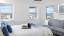 The sofa in bedroom 4 can also be made into a single bed, so extended family can all enjoy a break to St Ives.