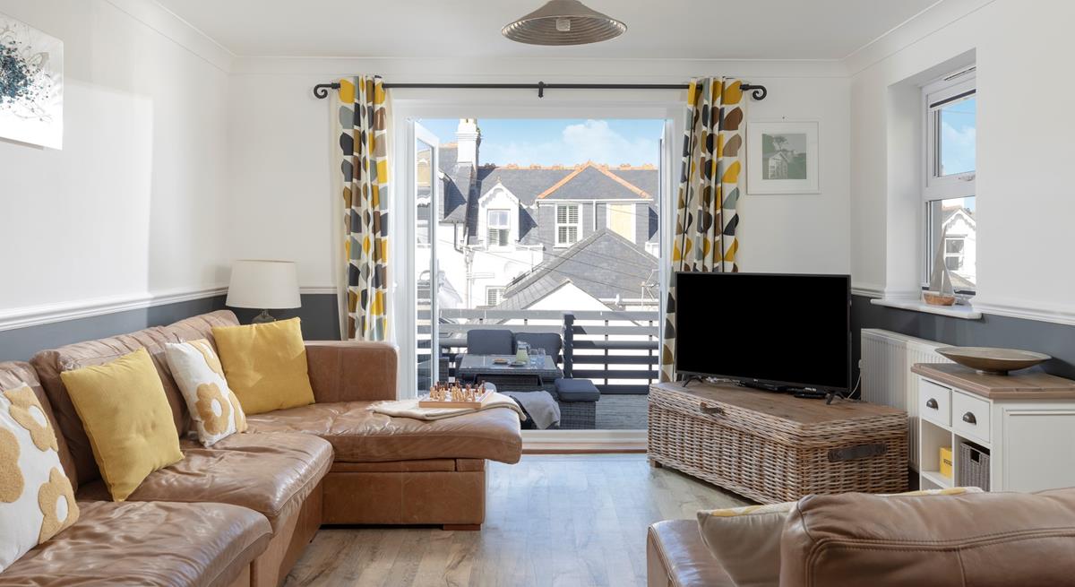 Sit and relax in your cosy sitting room after a day of exploring Cornwall.