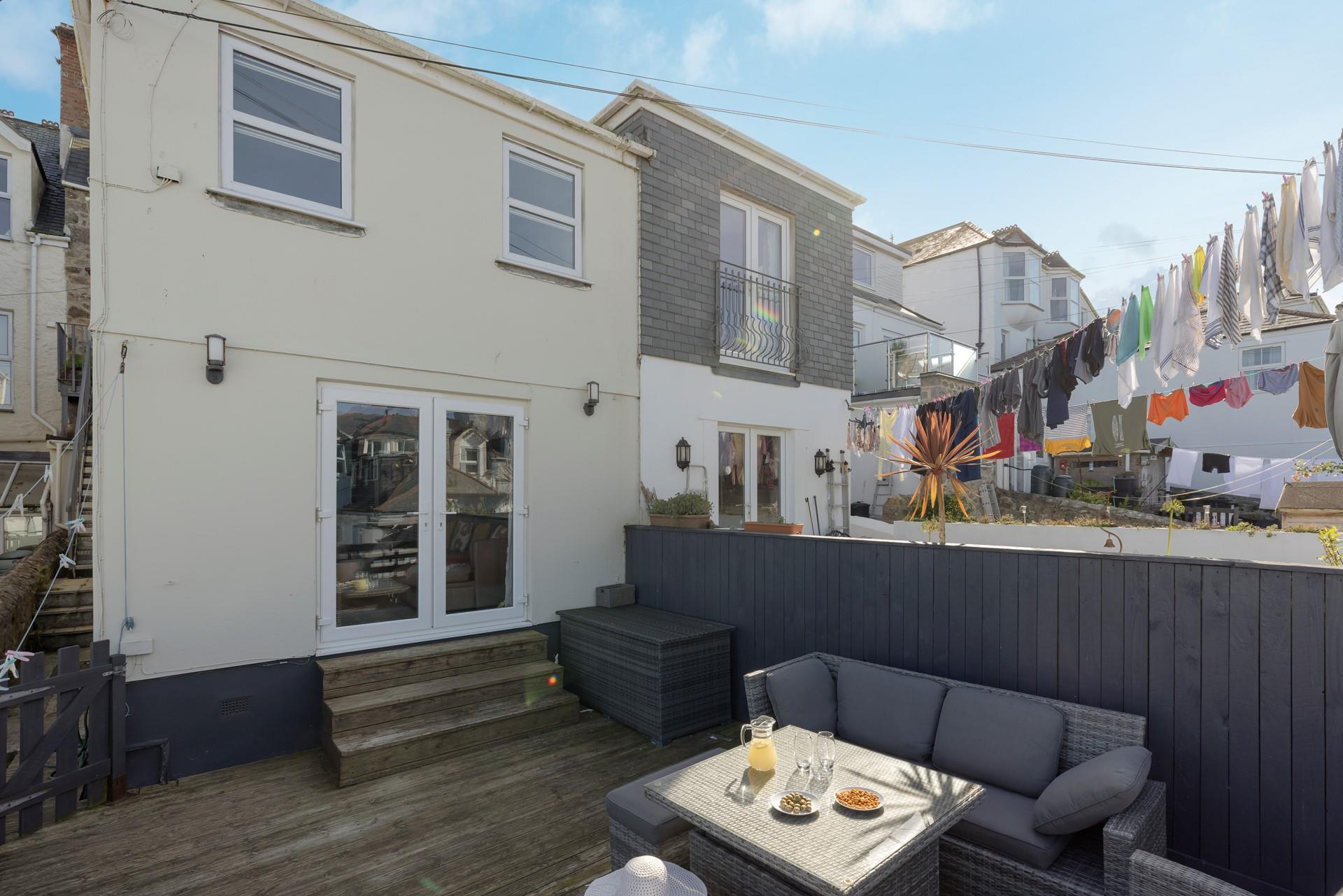 Pop open a bottle of prosecco and soak up the evening sun.