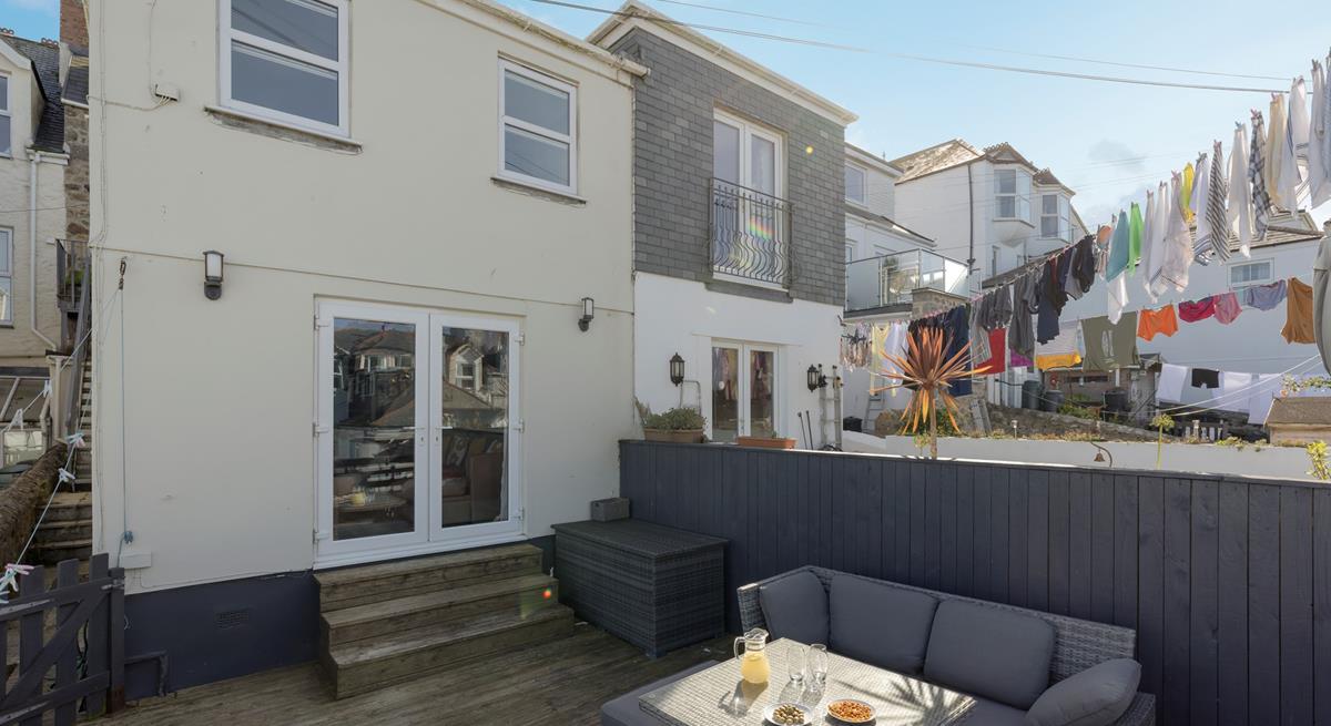 Pop open a bottle of prosecco and soak up the evening sun.