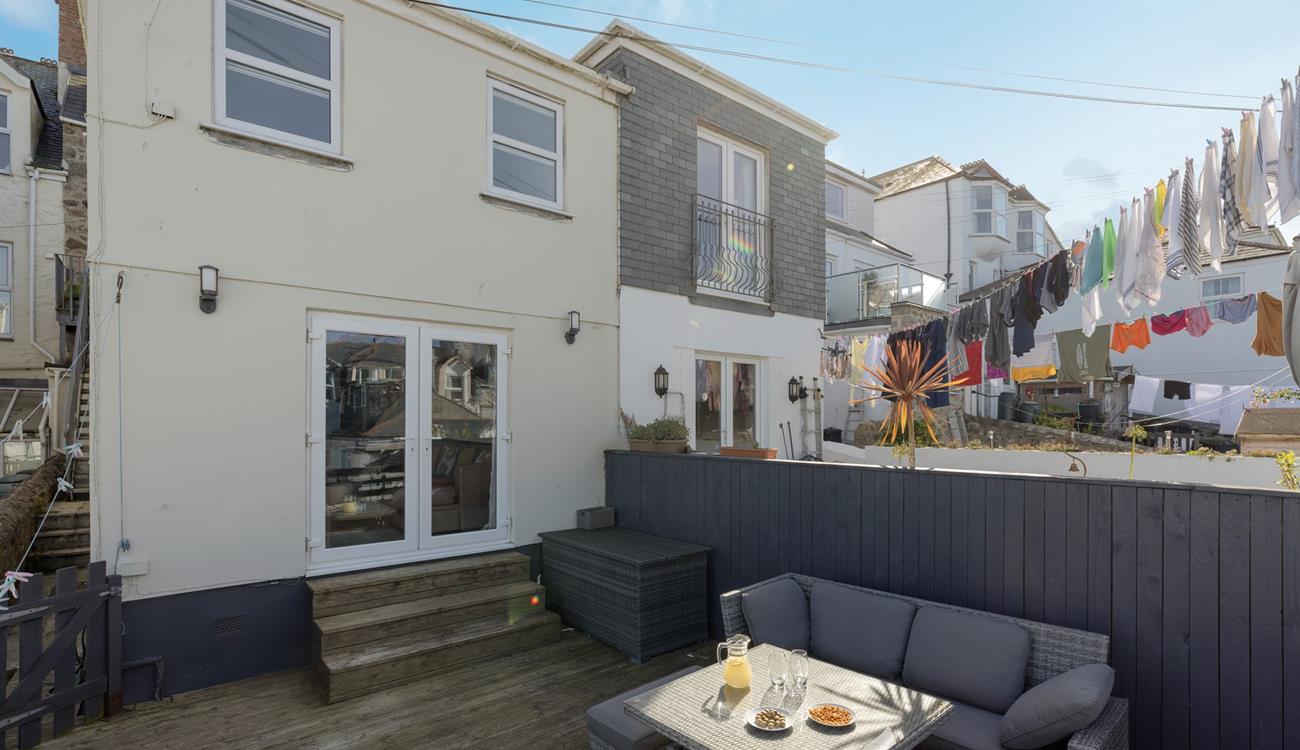 Pop open a bottle of prosecco and soak up the evening sun.