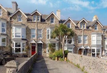 Located within walking distance of Porthminster beach, you can park up and spend your days relaxing on its white sands.