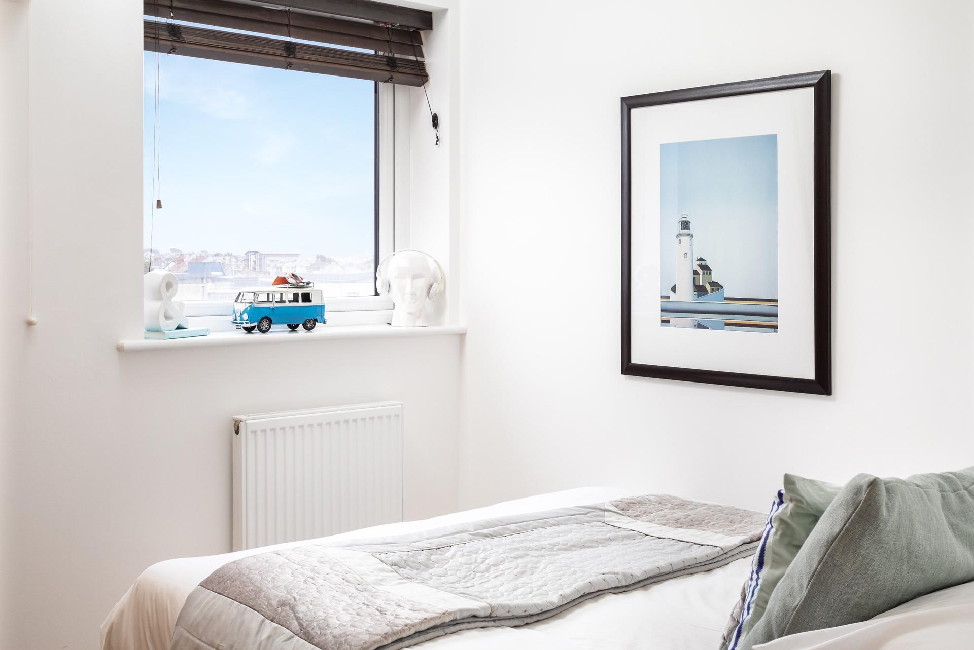 After a long day on the beach come back to the cosy bedroom for a peaceful night's sleep.