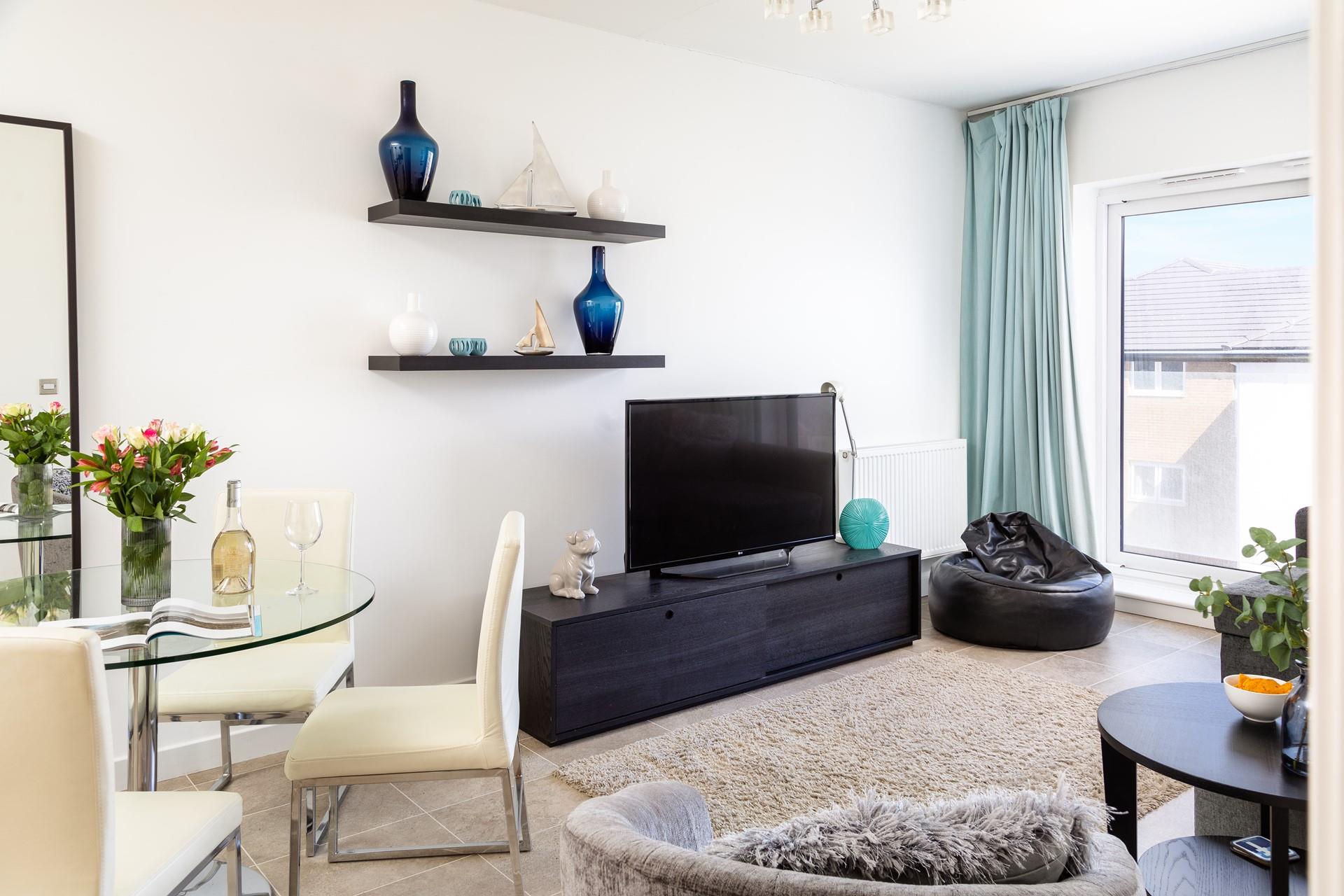 Put the TV on and spend the evening in with your favourite tipple.