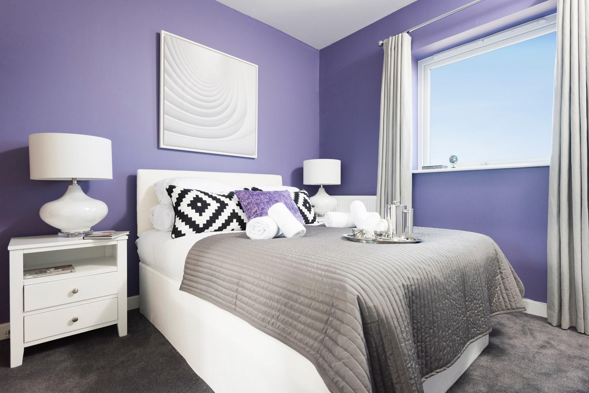 Wake up to sea views each morning from the comfortable bedroom.