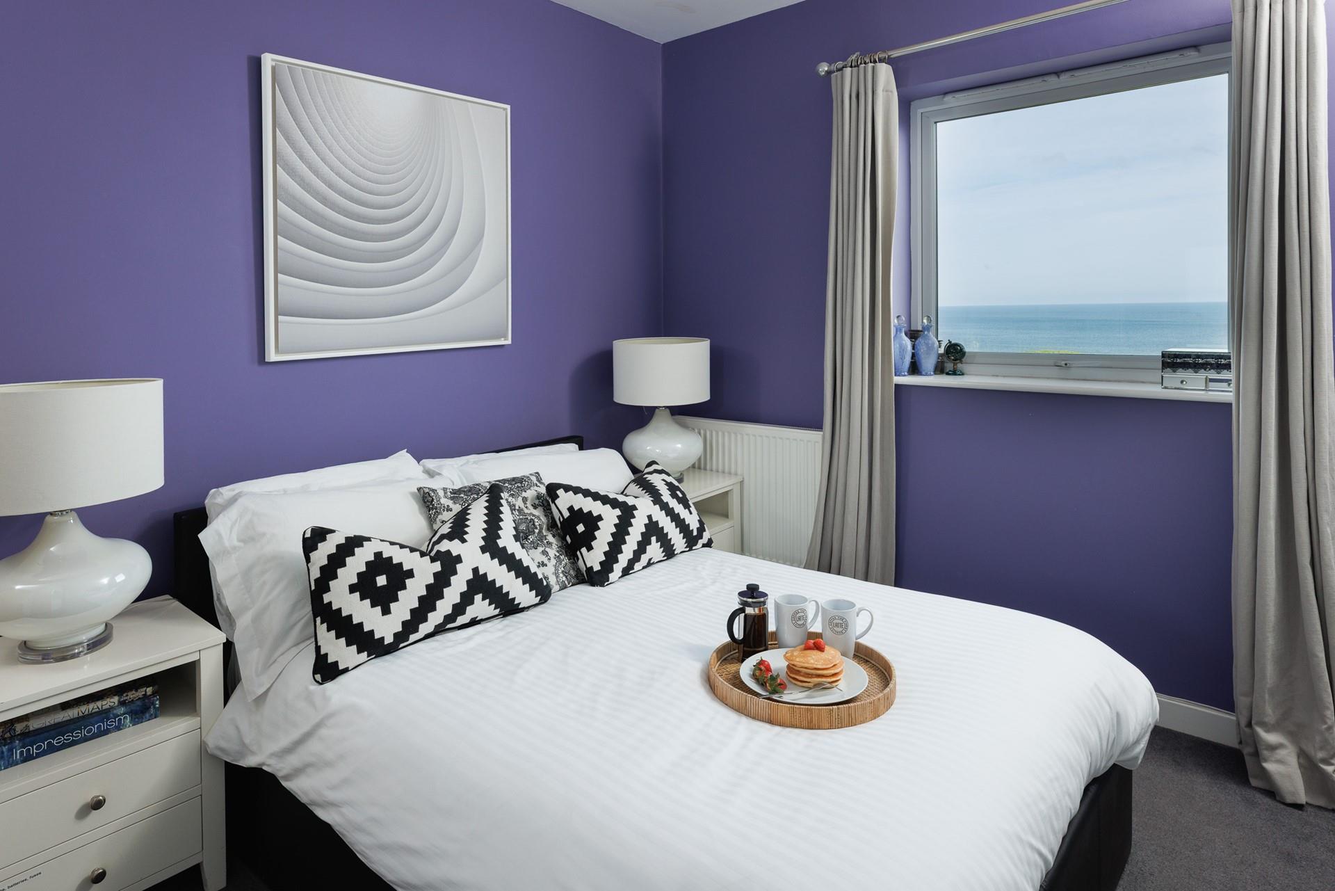 Wake up to waves with views from the bedroom too!