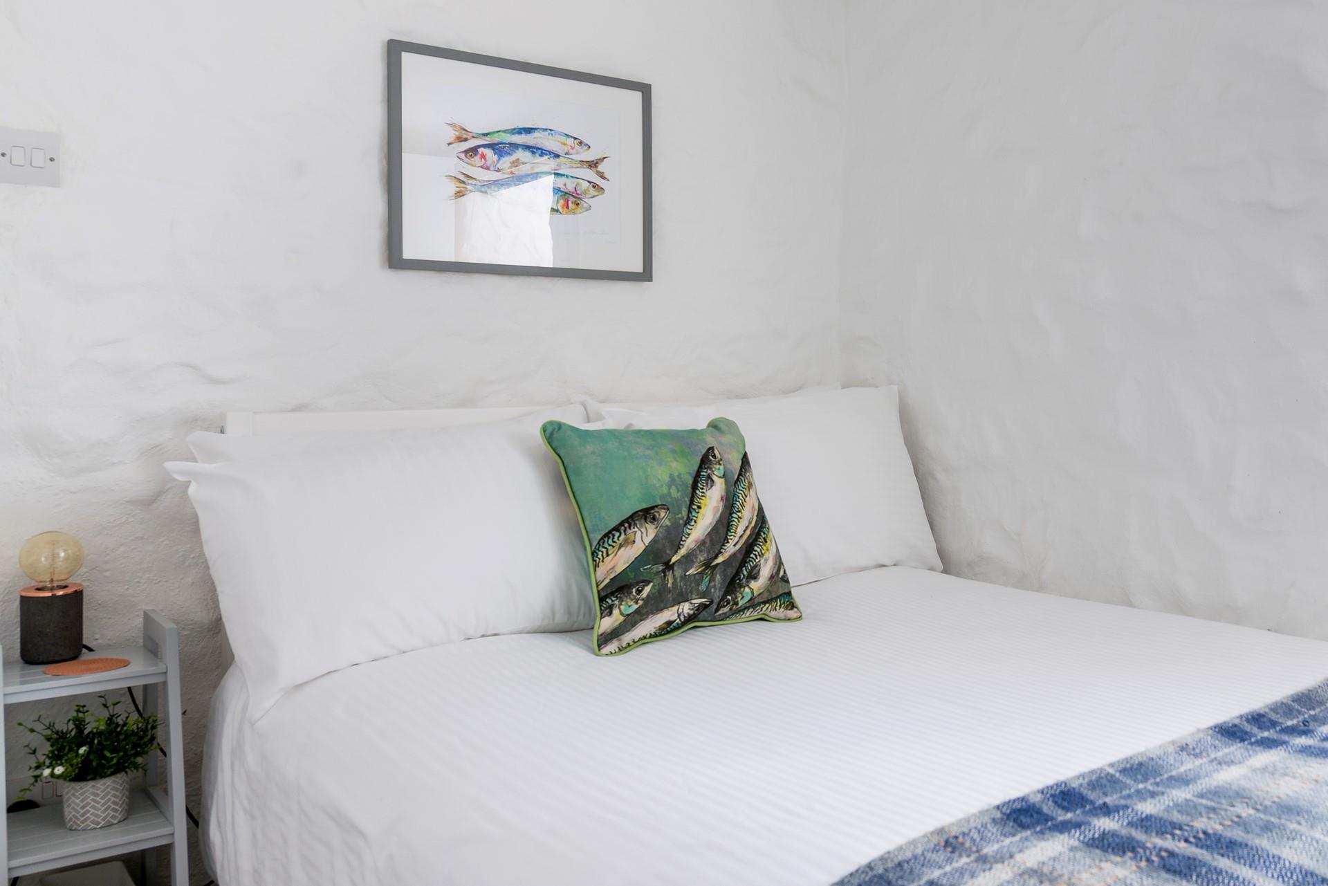 The nautical theme reminds you just how close to the sea you are!