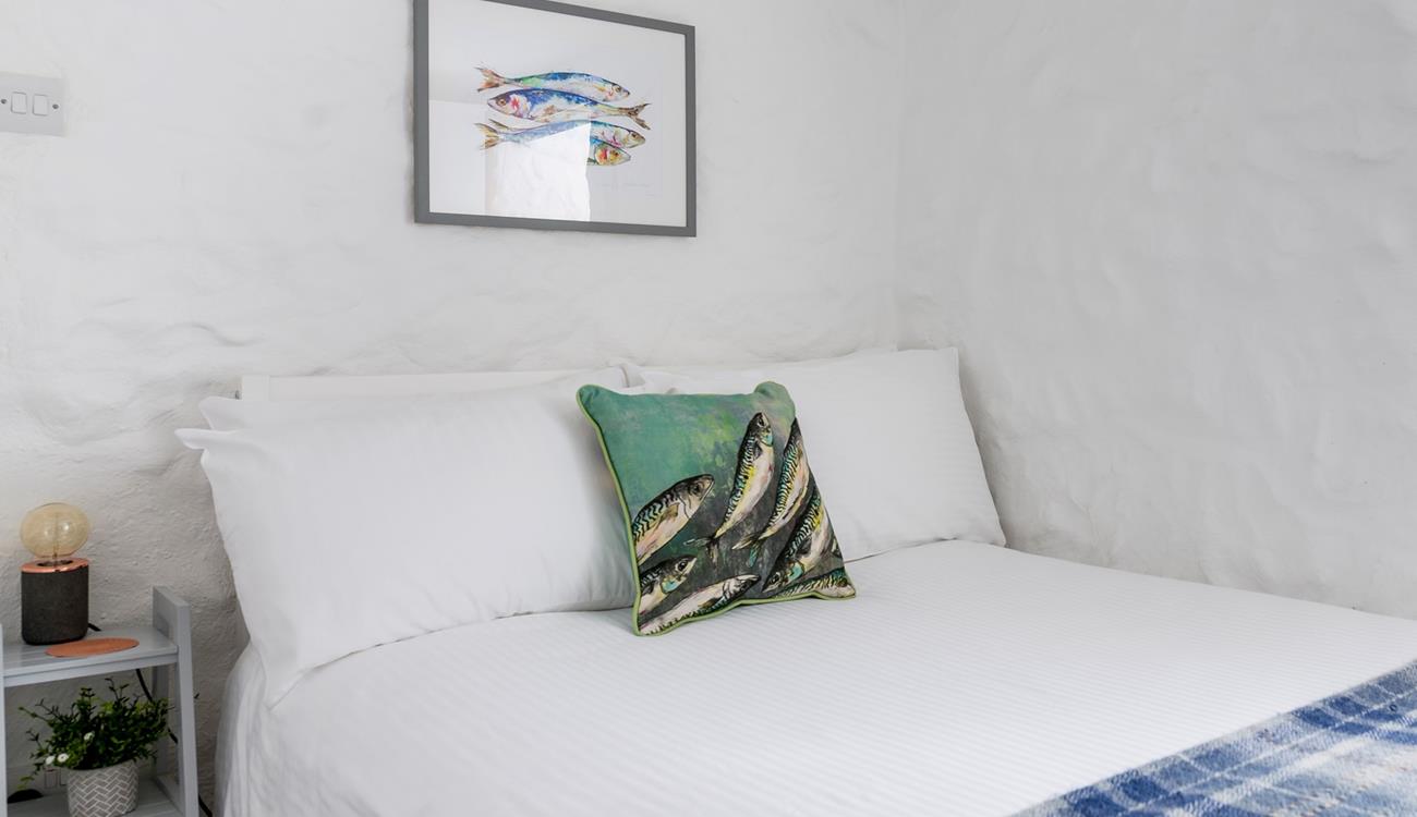 The nautical theme reminds you just how close to the sea you are!