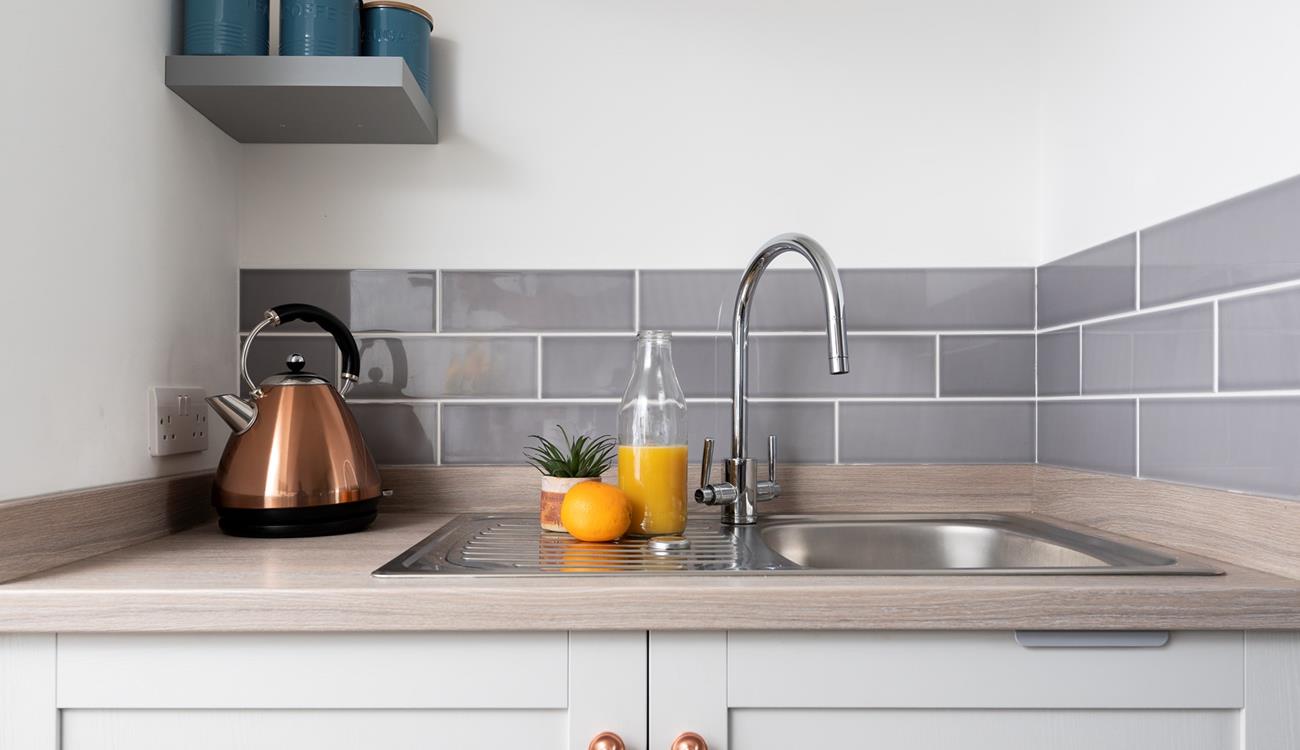 Modern and stylish, the kitchen has all you need for your stay at Little Breeze. 