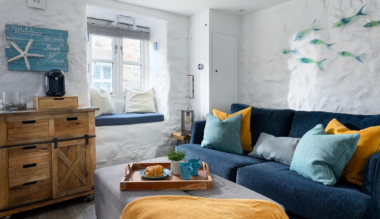 Make yourself at home in this cute fisherman's cottage. 