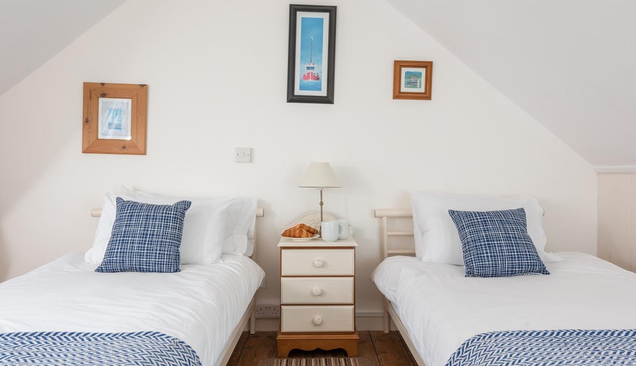 The comfortable beds promise a fantastic night's sleep.