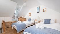 Wonderfully spacious, bedroom 2 is a quaint and characterful room that is perfect for both children and adults.