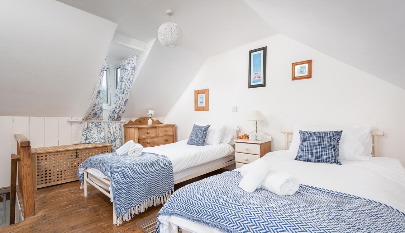 Wonderfully spacious, bedroom 2 is a quaint and characterful room that is perfect for both children and adults.