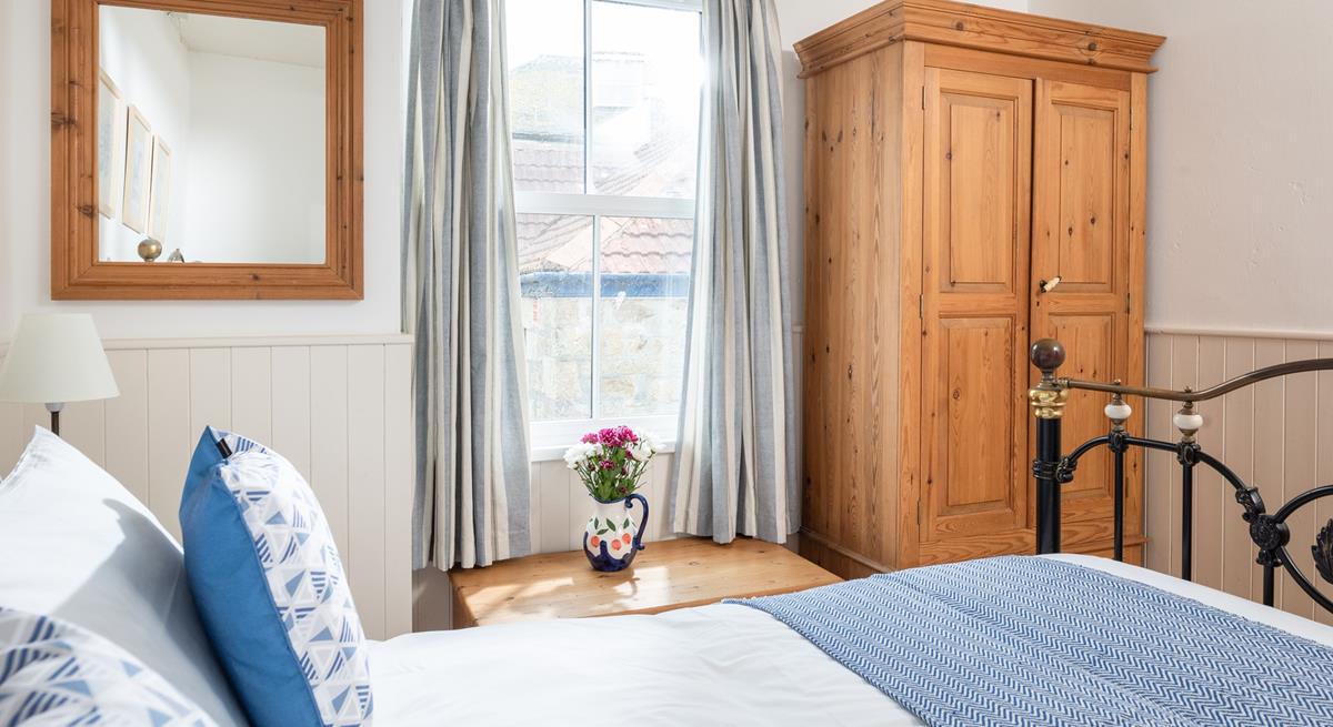 A soothing colour palette encourages you to relax and drift off to sleep.