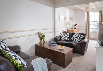 After a fun-filled day exploring St Ives snuggle up on the cosy sofas to enjoy an evening of movies and board games.