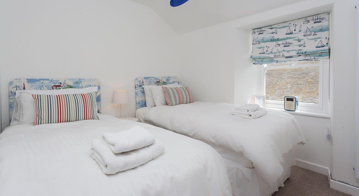 The twin rooms are perfect for children and adults alike.