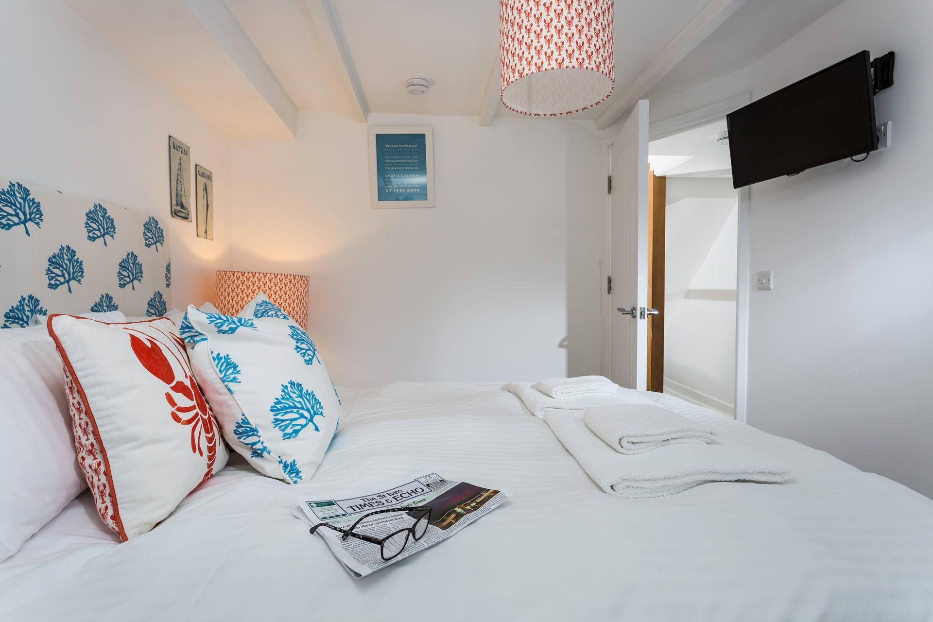 Treat yourself to breakfast in bed, you're on holiday after all!