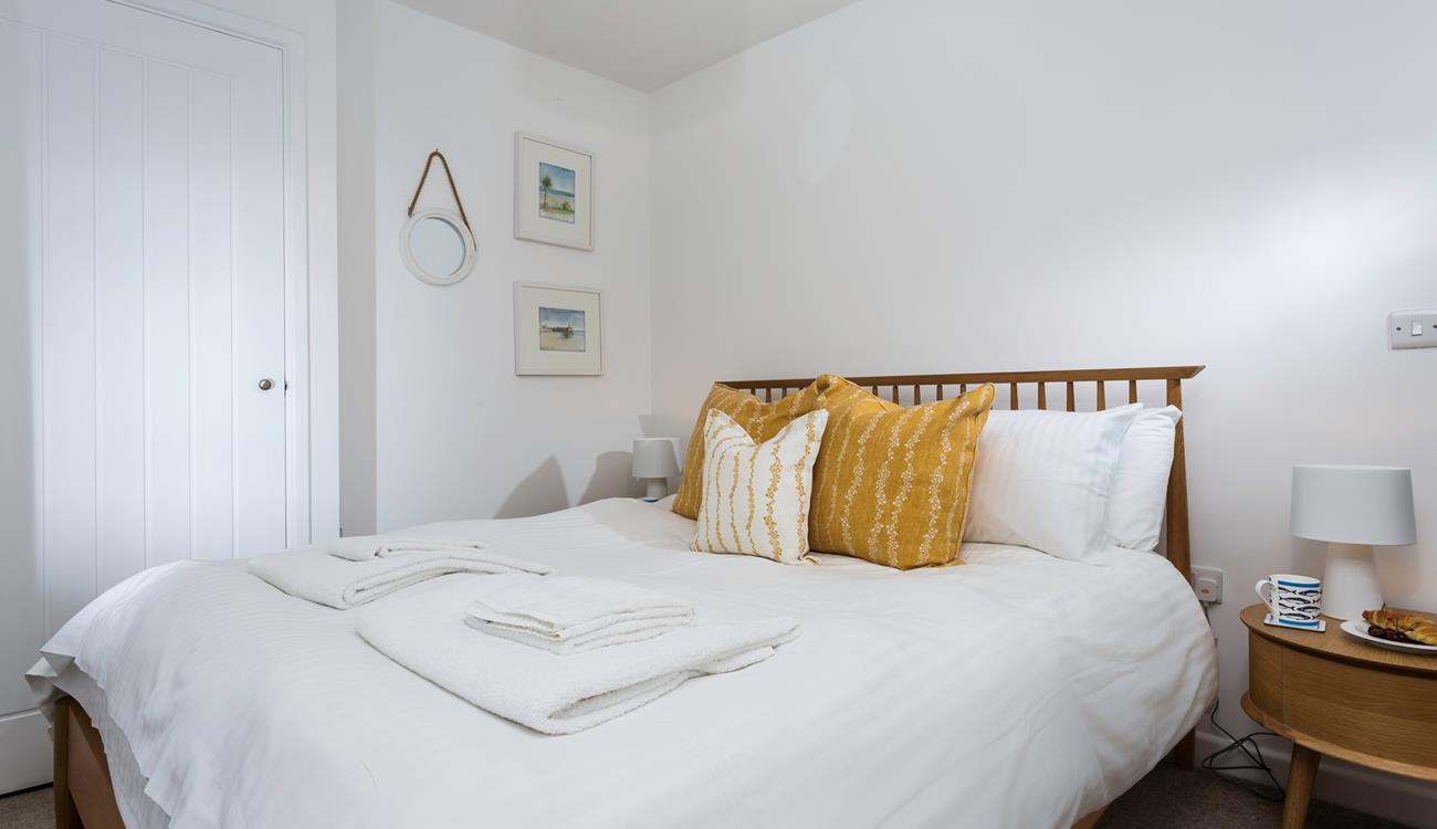 Large comfortable beds and classic furniture ensure the rooms have a homely feel.