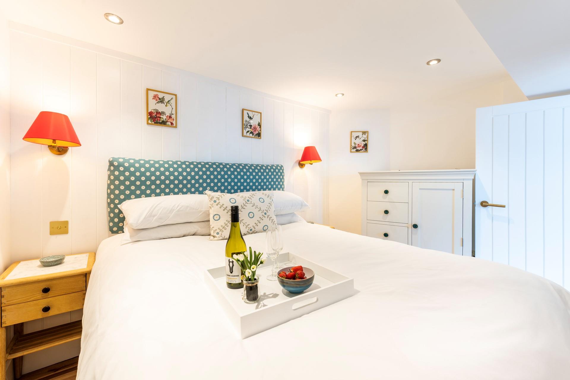 Wake up ready for the day after a relaxing night's sleep.