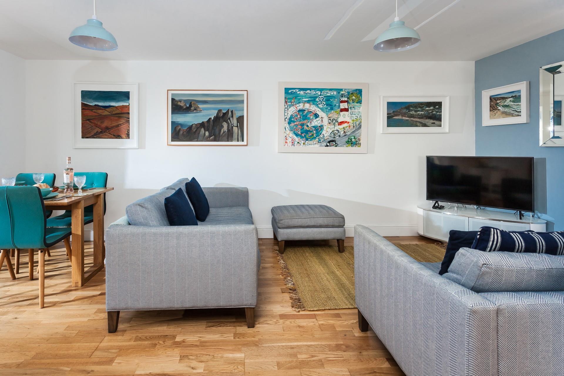 Sip a G and T with a good film on the TV.